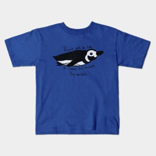 Penguins mate for life Kids T-Shirt